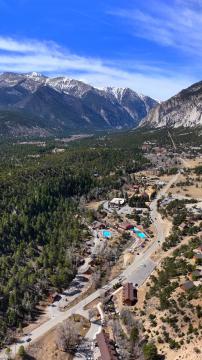 Colorado Mountains Aerial